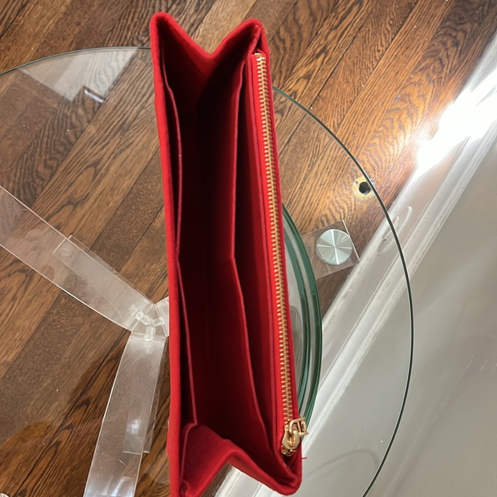 Set Of 2 Red Neverfull Tote Inserts - image 3